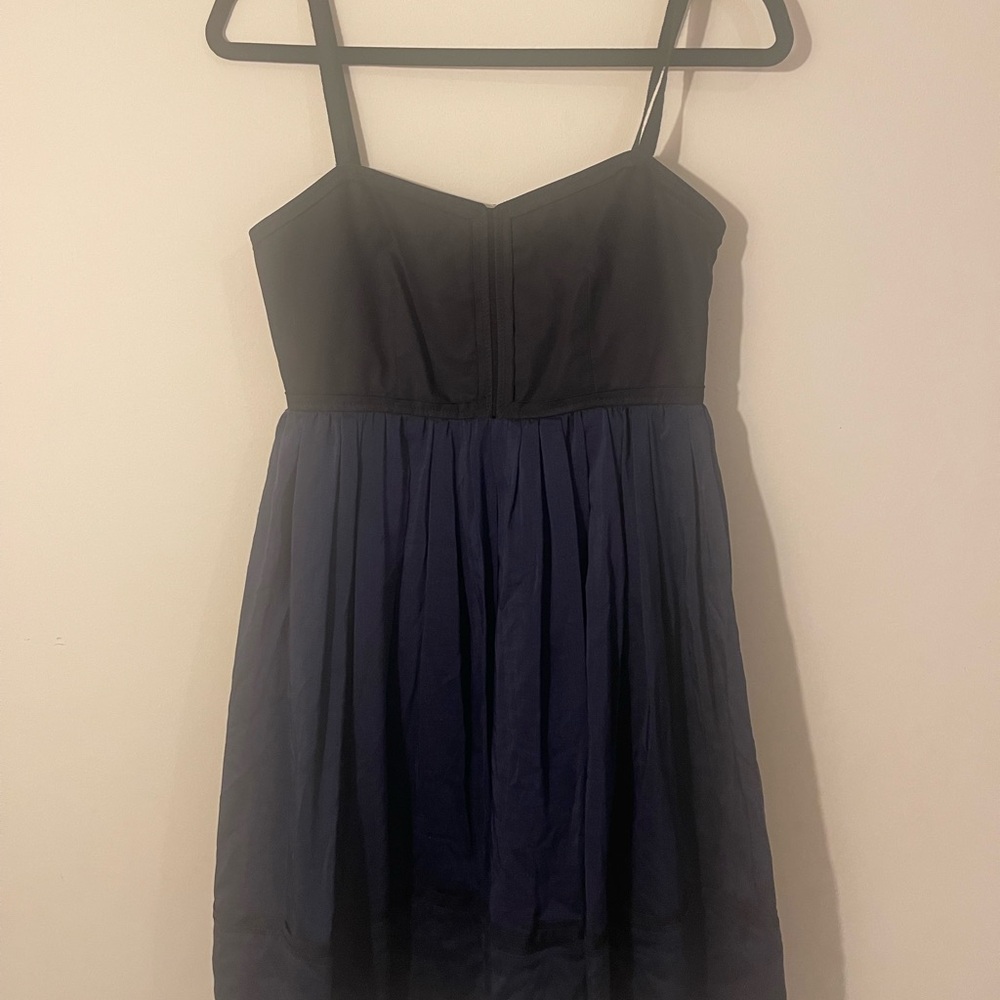 Proenza Schouler Black Mini Sundress Spaghetti Strap